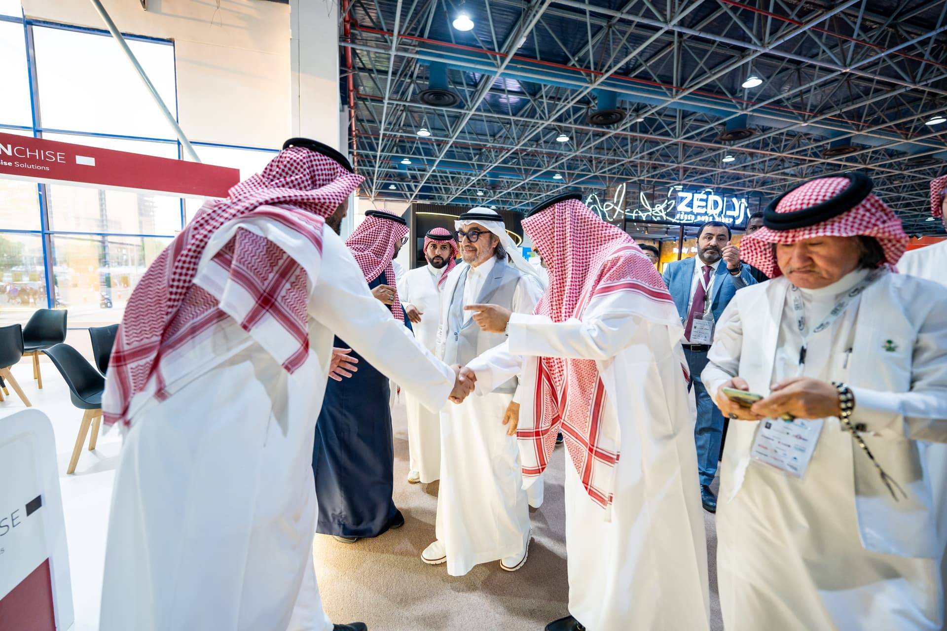 Foodex Saudi — visitors on the show floor, Jeddah